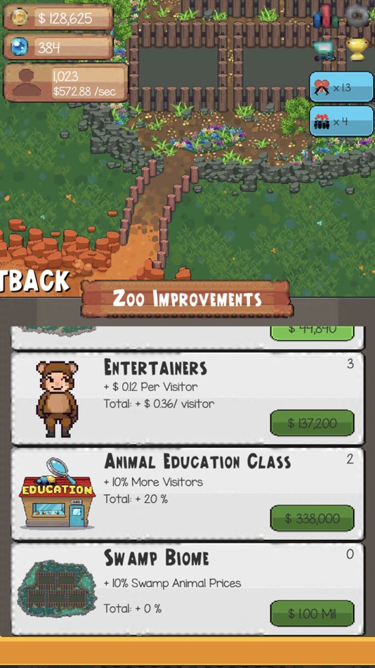 #10. Let's Build a Zoo (iOS) By: QUY NGUYEN KHAC