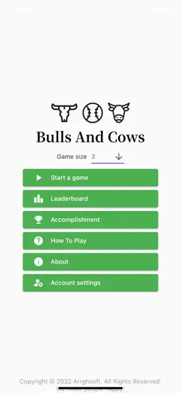 Game screenshot Bulls And Cows: Break the code mod apk