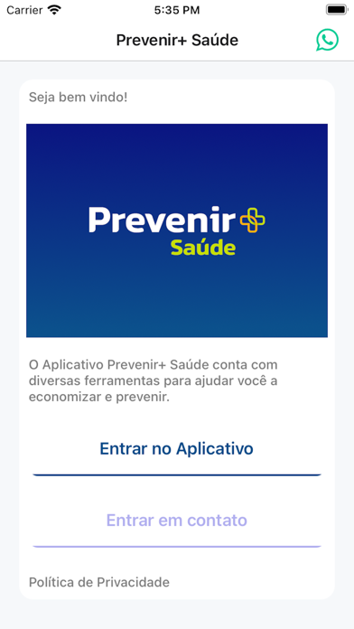Prevenir+ Screenshot