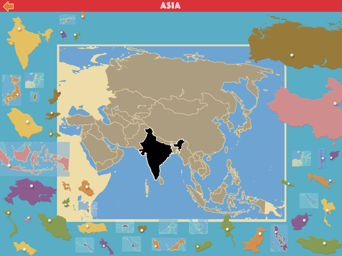 Asia - Montessori Geography