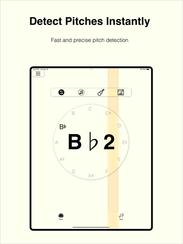 qTuner - Pitch Tuning Tool