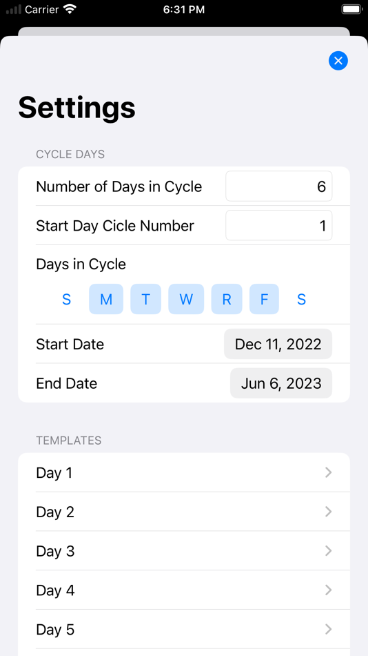 #3. School Days Tracker (iOS) 由: Joseph Beaudoin