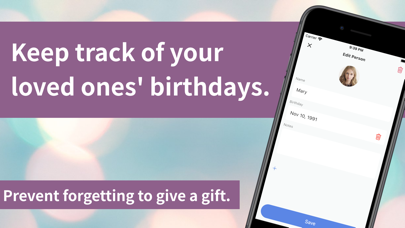 GiftNote - Gift Management App Screenshot