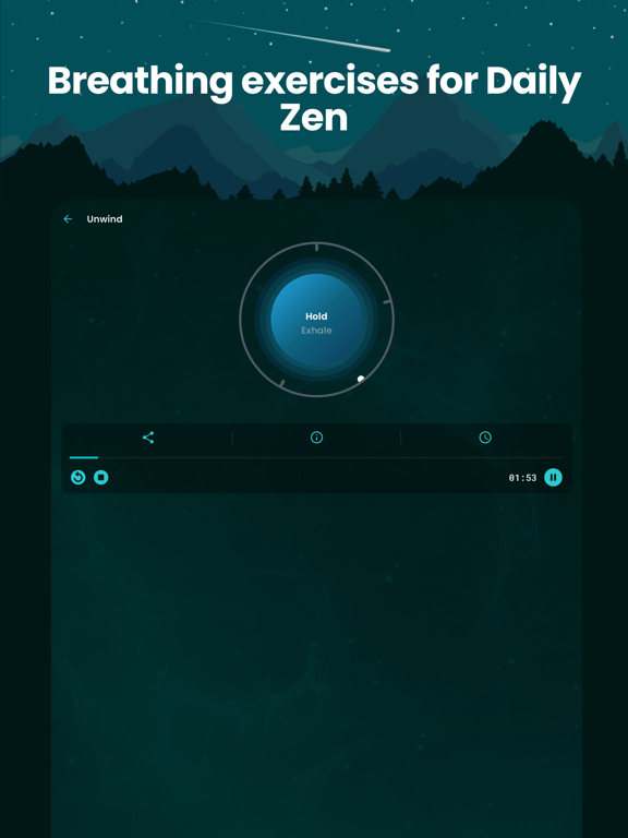 Zenly: Healing Frequencies iPad screenshot 5 - Health & Fitness app