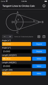 How to cancel & delete tangent lines to circles calc 1