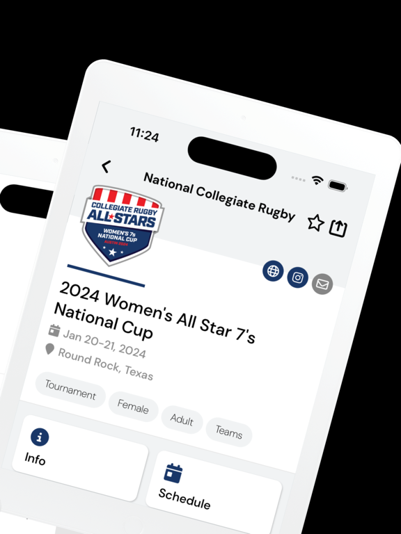 National Collegiate Rugby iPad screenshot 2 - Sports app