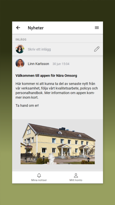 Nära Omsorg Screenshot