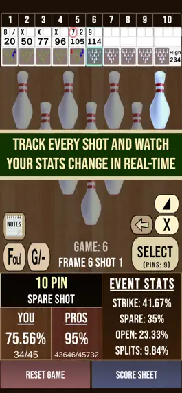 Game screenshot BowlSK - Bowling Score Keeper mod apk