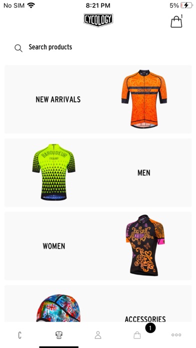 Cycology Clothing US Screenshot