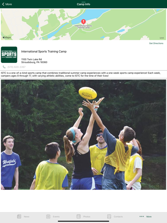 International Sports Camp screenshot 4