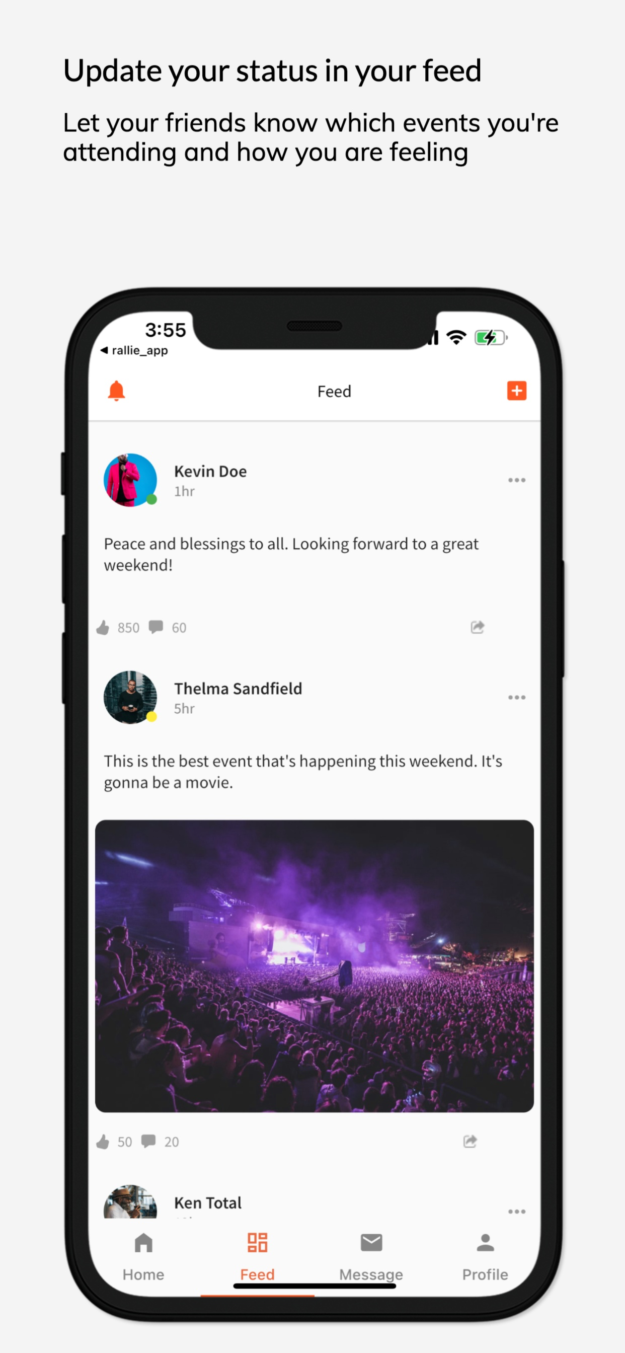 Rallie App screenshot 3