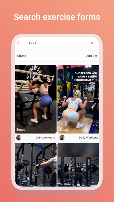 SLog Fitness Screenshot