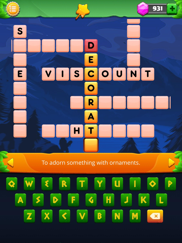 Wordgrams - Crossword Puzzle