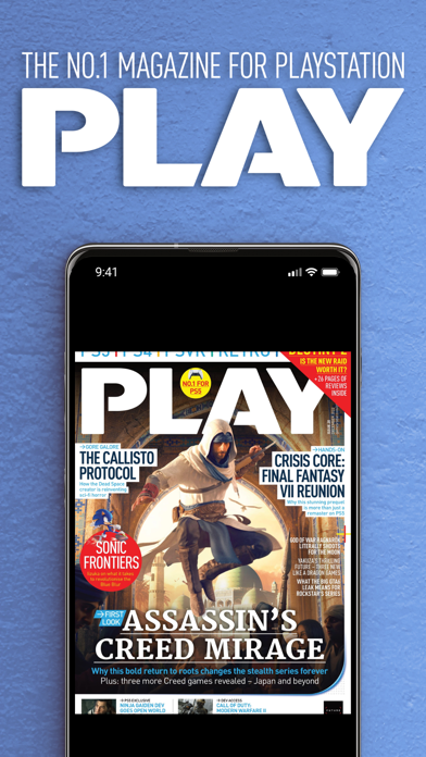 PLAY – Magazine Screenshot