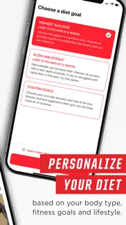rp diet coach & meal planner iphone screenshot 2