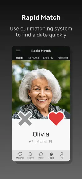 Game screenshot Black Senior Personals App apk
