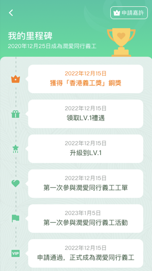 #3. 潤愛同行-義工 (iOS) 由: WING MAN CHAN