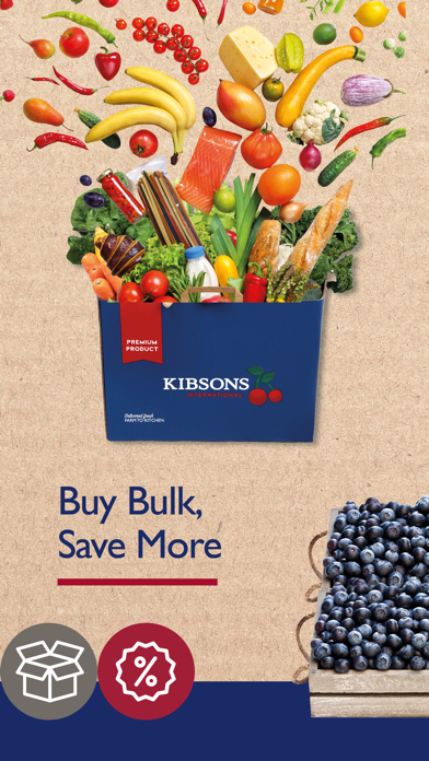 KIBSONS Grocery Shopping Screenshot