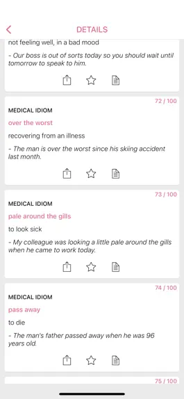 Game screenshot Food Medical idioms in English hack