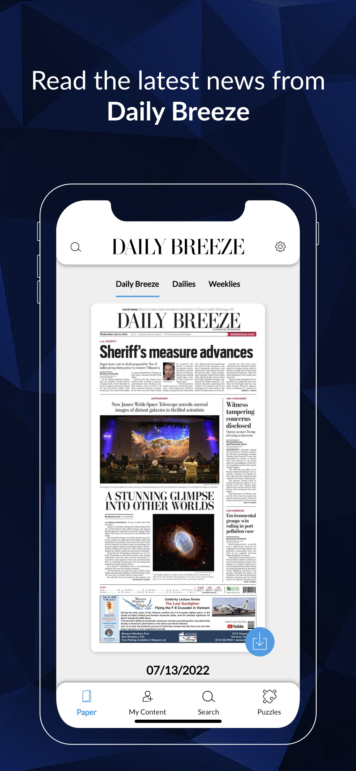 Daily Breeze e-Edition