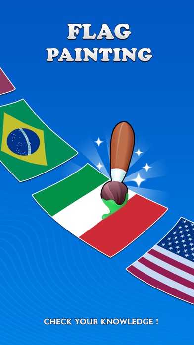 Flag Painting - Painters Games Screenshot
