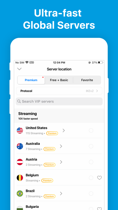 VPN -fast unlimited proxy vpn Screenshot