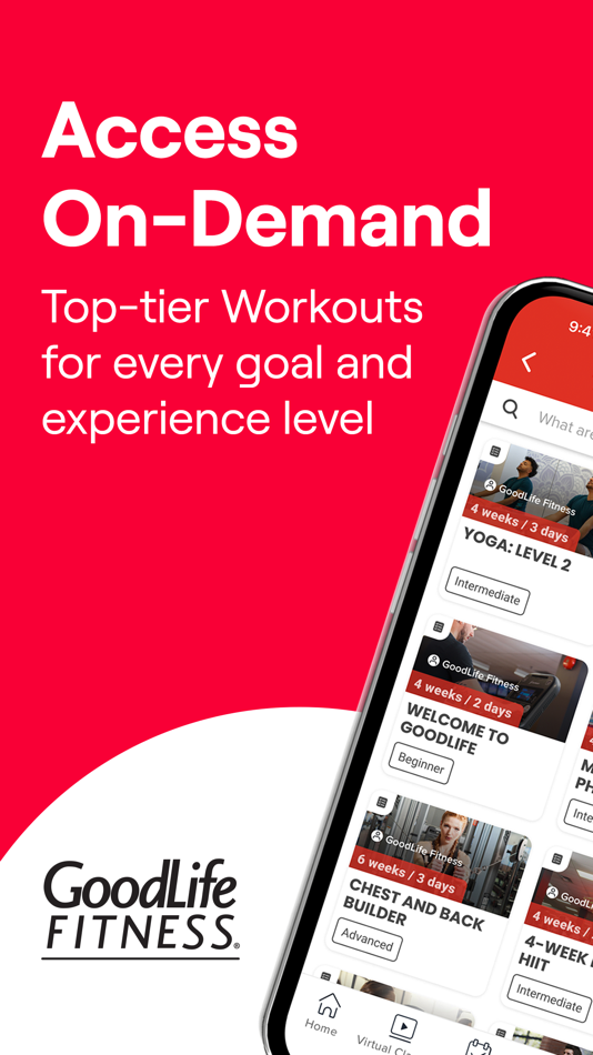 #1. GoodLife Fitness (iOS) 由: GoodLife Fitness