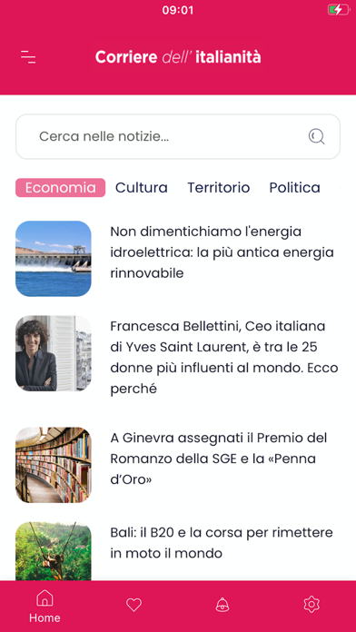 Corriere Italianità Screenshot