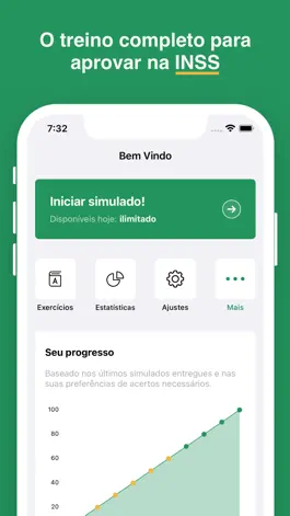 Game screenshot Simulados INSS mod apk