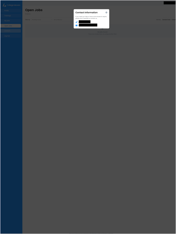 College Mover iPad screenshot 3 - Business app