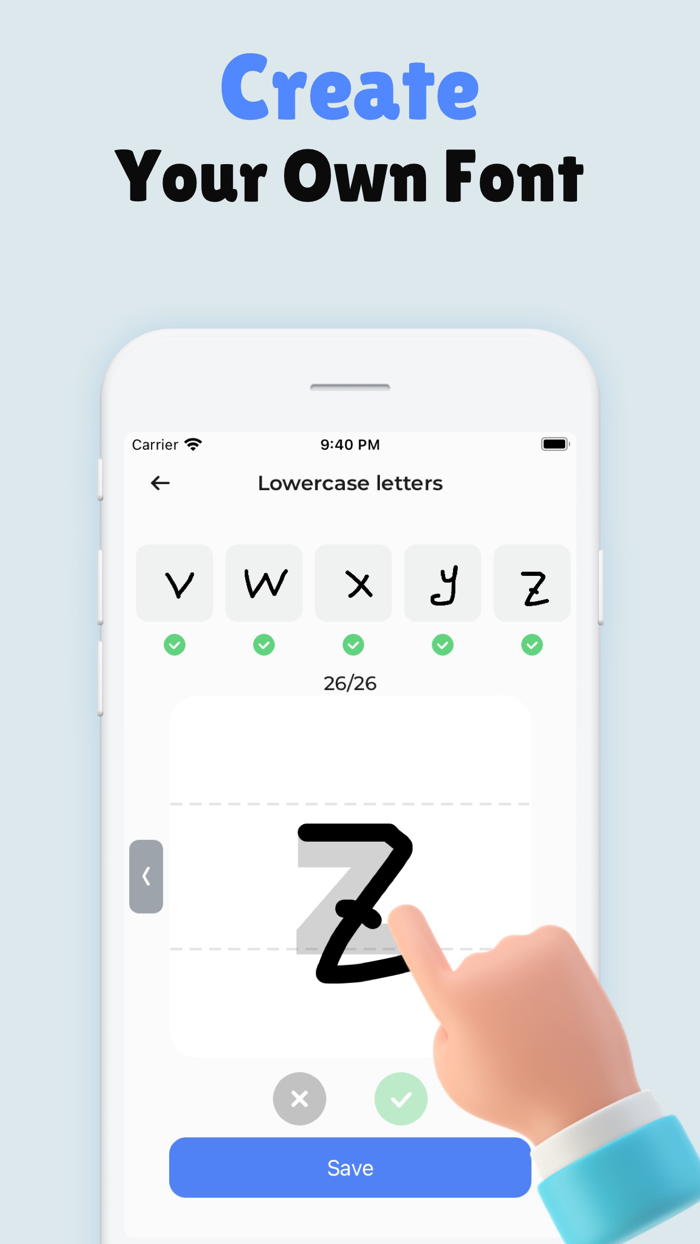 Font Creator for Keyboard