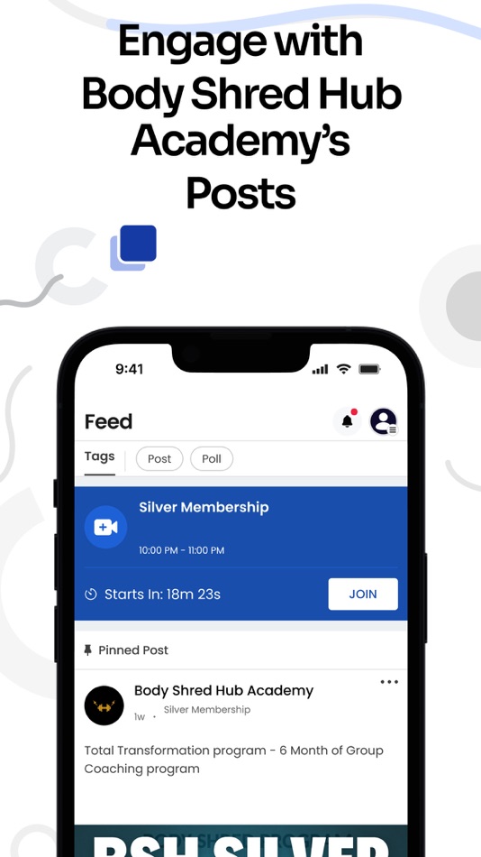 #2. Body Shred Hub Academy (iOS) 来自: TagMango Inc