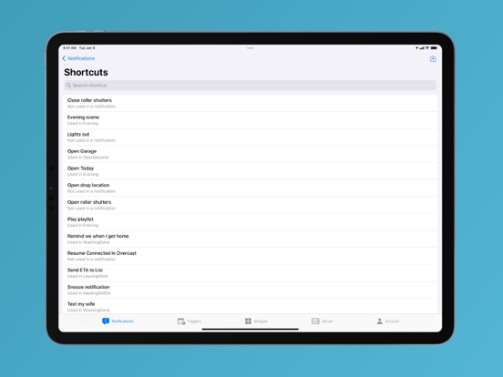 Pushcut: Shortcuts Automation iPad app afbeelding 8