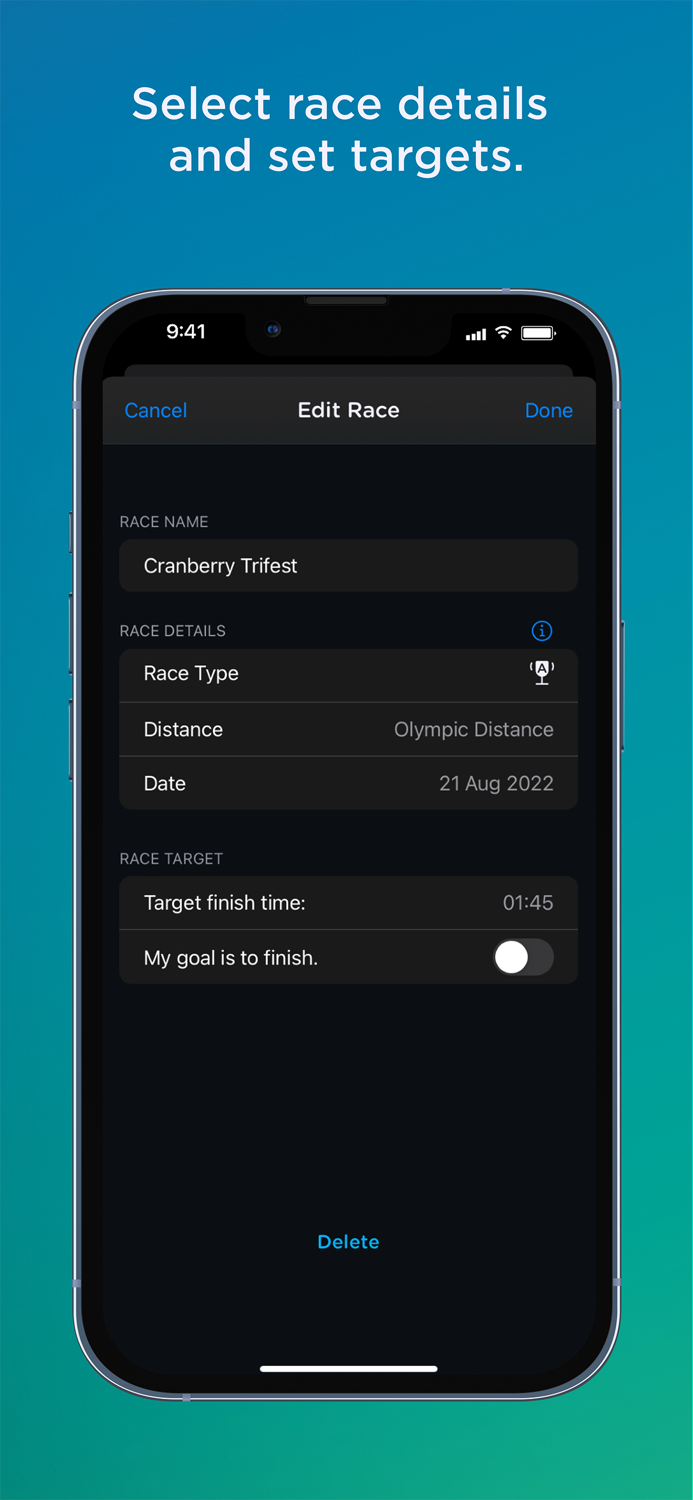 TRIQ – Triathlon Training Plan
