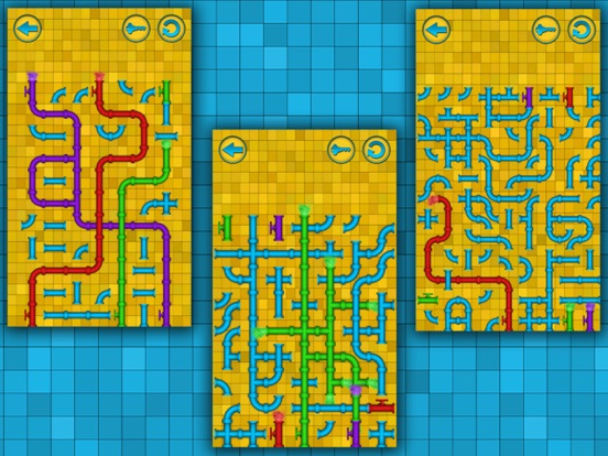 Pipes plumber iPad screenshot 2 - Games app