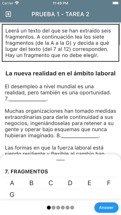 DELE C1 Spanish Screenshot