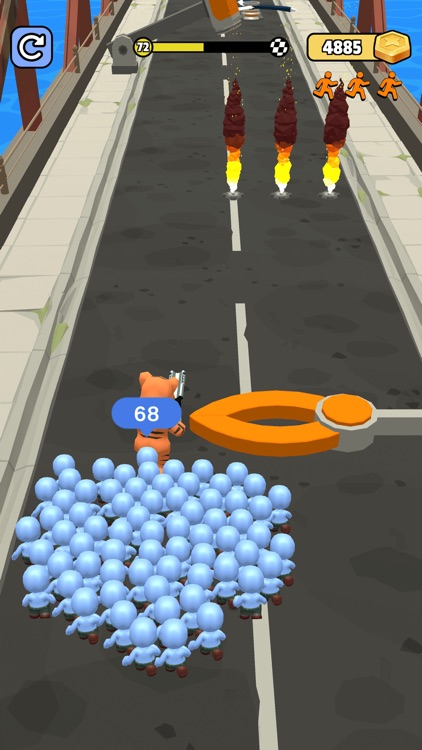 Crowd Fighter-Shoot Zombie 3D screenshot-4