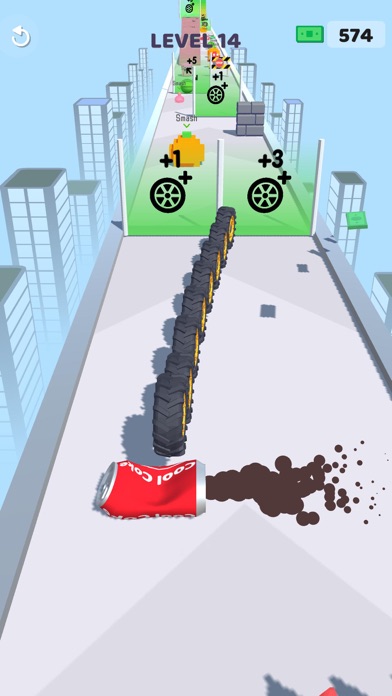Wheels on Road Screenshot
