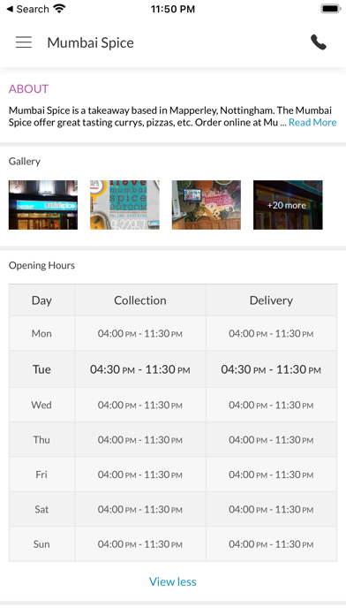Mumbai Spice Screenshot