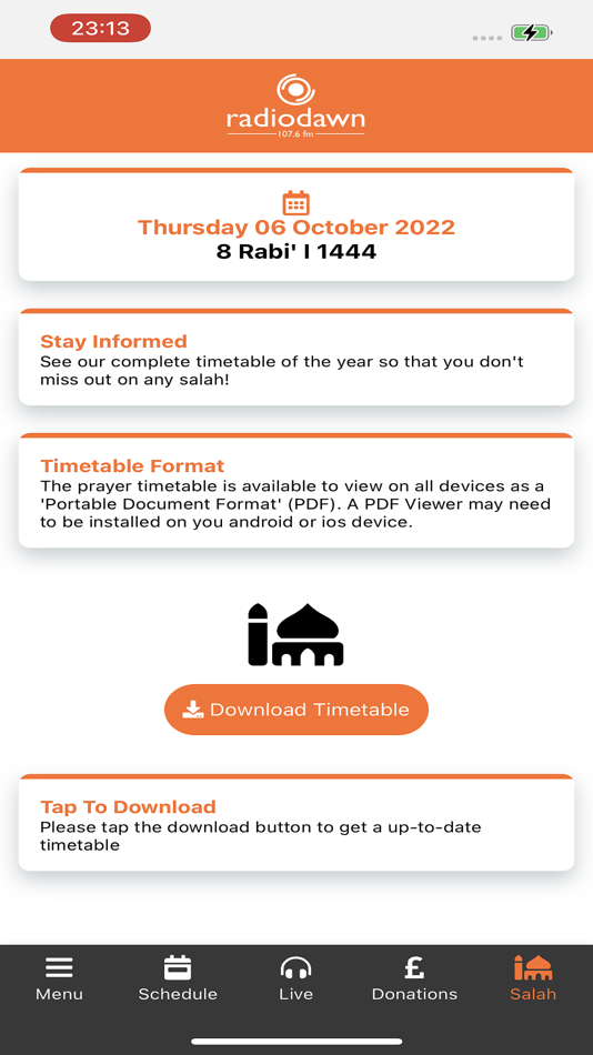 #2. Radio Dawn (iOS) 由: Cr8tive Digital Ltd