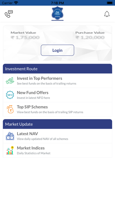 Divine Financial Investment Screenshot