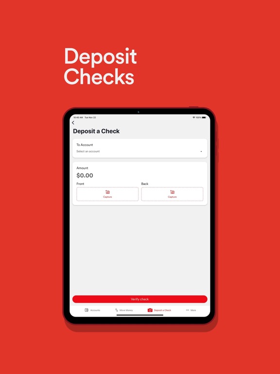 Westerra CU iPad screenshot 3 - Finance app