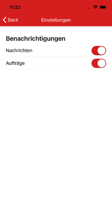 eSERVICEmobile Screenshot