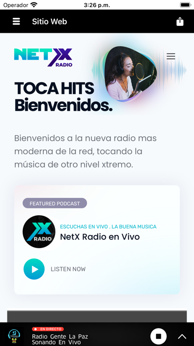 Radio Gente La Paz Screenshot
