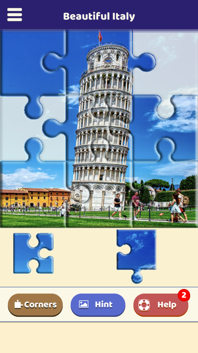 Beautiful Italy Jigsaw Puzzle Screenshot