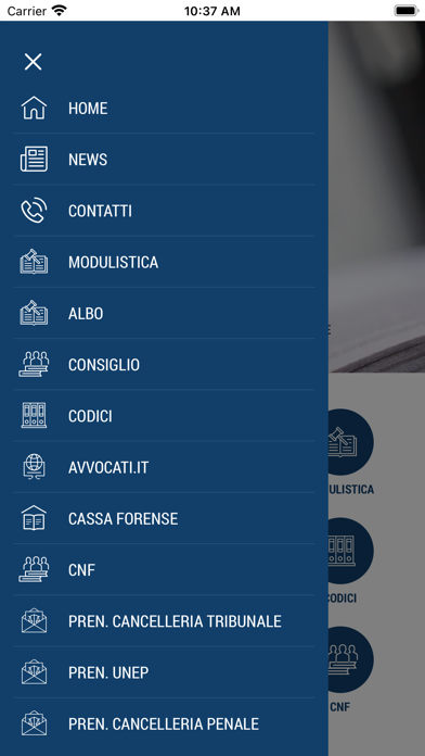 Ordine Avvocati SMCV Screenshot