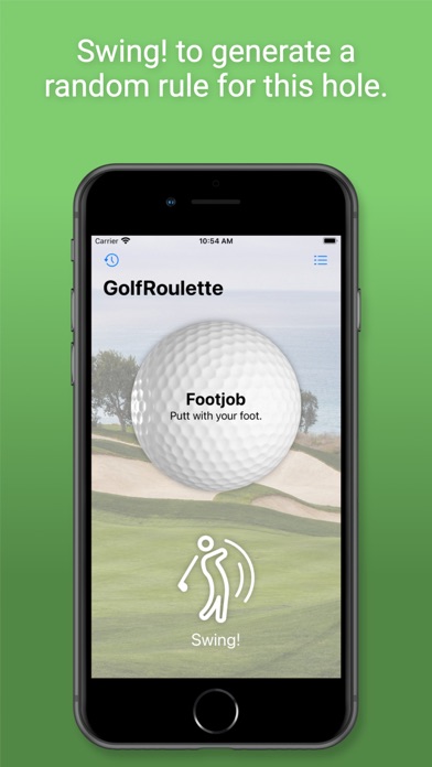 Golf Roulette Screenshot