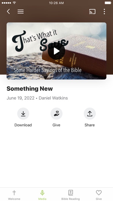 Oak Bend Church Screenshot