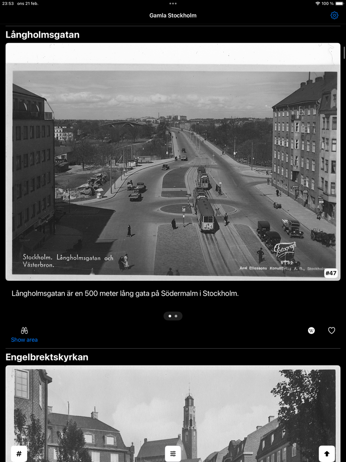 Gamla Stockholm - Vykort