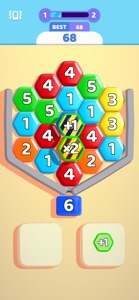 Hex Match Merge screenshot #1 for iPhone